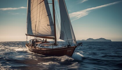 Sailing yacht