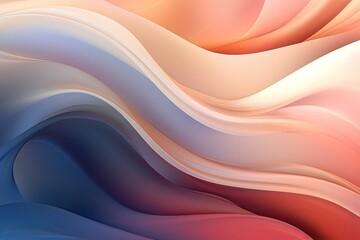Modern Abstract Background: Subtle Gradients and Smooth Curves for a Stunning Visual Experience, generative AI
