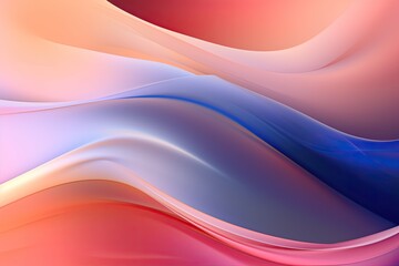 Modern Abstract Background: Subtle Gradients and Smooth Curves for a Contemporary Vibe, generative AI