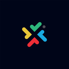 Love Right Team work logo vector