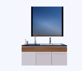  Modern Design Minimalist Sink Furniture