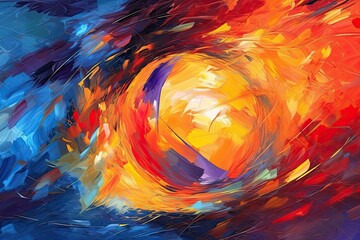 Sport Abstract Background: Capturing the Dynamism and Energy of a High-Intensity Game in Abstract Forms, generative AI
