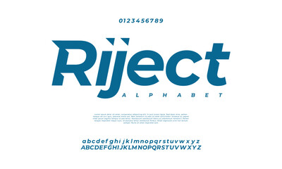 Riject premium luxury elegant alphabet letters and numbers. Elegant wedding typography classic serif font decorative vintage retro. Creative vector illustration