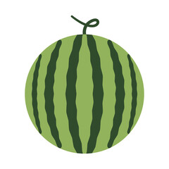 Vector illustration of Watermelon icon sign and symbol. colored icons for website design .Simple design on transparent background (PNG).