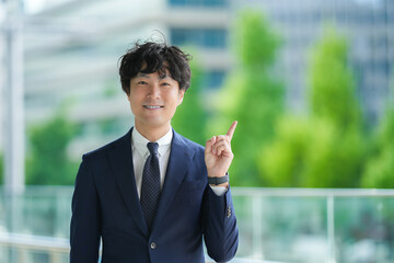 清潔感のあるビジネスマン