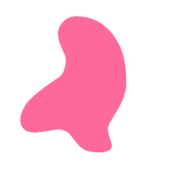 pink fluid blob