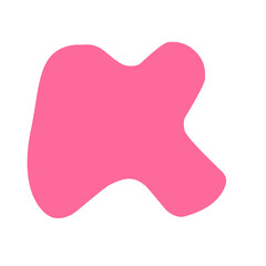 pink fluid blob