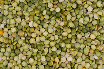 green peas background