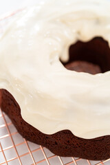 Red velvet bundt cake