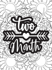 Motivational Quotes for Adult Relaxation and Stress Relief on Flowers Patterns