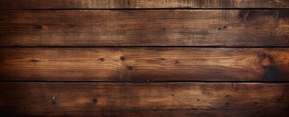 A detailed close-up of a rustic wooden plank wall - obrazy, fototapety, plakaty
