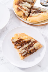 Cinnamon Dessert Pizza