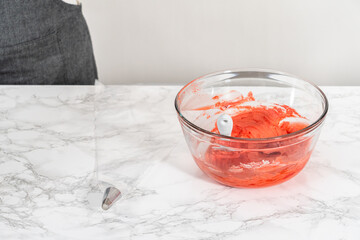 American Flag Mini Cupcakes