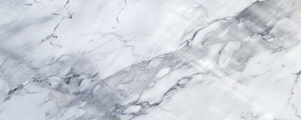 Obraz premium A detailed close-up of white marble texture