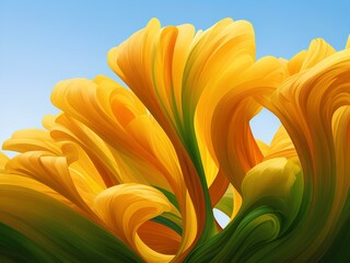 yellow combination background