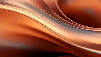 metallic curve layer. gradient abstract background.