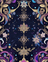 pattern with flowers