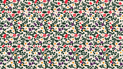 seamless ditsy flowers repeating pattern, tiny flowers pattern, ditsy, liberty , meadow, floral