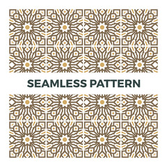 Seamless geometric patterns illustration design