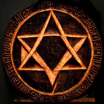 satanic occult Enochian magic symbols pentagram hexagram 