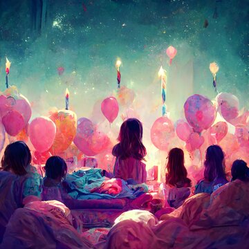 Download Dreamcore Eyes In Balloons Wallpaper
