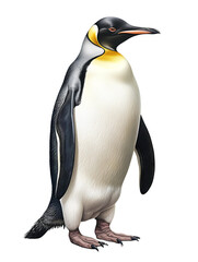 Penguin on transparent background PNG