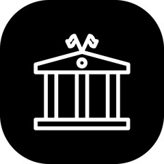 Diplomacy diplomacy icon with black filled line outline style. diplomacy, sign, collection, international, country, business, embassy. Vector Illustration