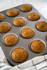 Gingerbread cupcakes