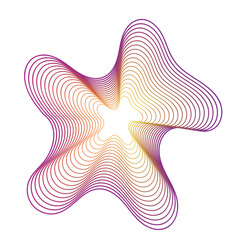 Gradient Abstract Monoline