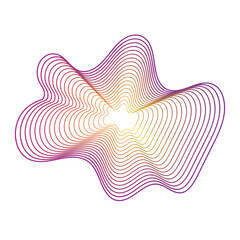 Gradient Abstract Monoline