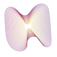 Gradient Abstract Monoline