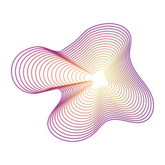 Gradient Abstract Monoline