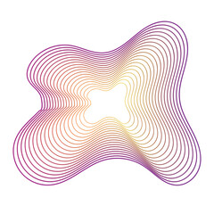 Gradient Abstract Monoline