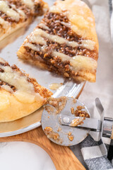 Cinnamon Dessert Pizza