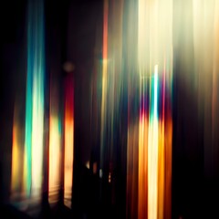 abstract blurry light refractions lens flare dark colours 