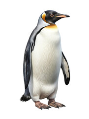 Penguin on transparent background PNG