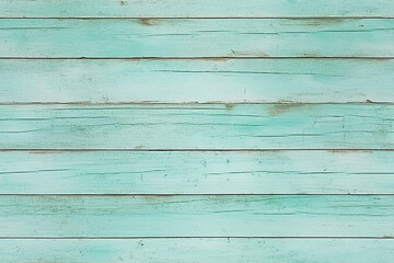 Obraz premium Vintage turquoise wood background