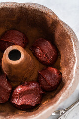 Red velvet bundt cake