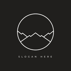 moutain minimal logo