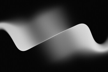 Black light white teal vibrant gradient background, grainy texture effect, poster banner landing page backdrop design, glowing light, smooth abstract noise texture, abstract wave pattern