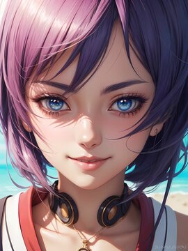 portrait of a girl