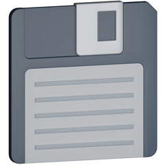 Floppy Disk 3D Icon