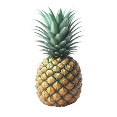 Fototapeta premium pineapple isolated on transparent background