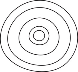 circle border frame hand drawn doodle line