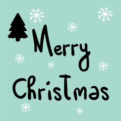 Christmas illustration vector cartoon greeting card christmas elements. cute card