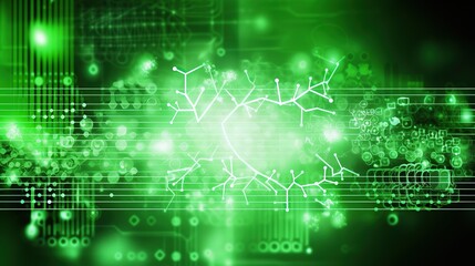 Biochemical structure background.