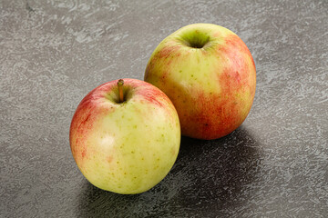 Sweet juicy ripe organic apples