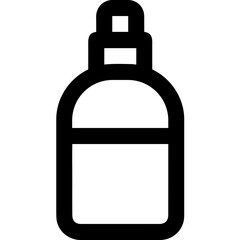 Bottle drink icon symbol vector image. Illustration of the drink water bottle glass design image