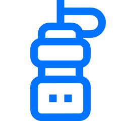 Bottle drink icon symbol vector image. Illustration of the drink water bottle glass design image