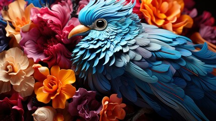 Fototapeta premium Explore the intricate patterns and vibrant colors ,Desktop Wallpaper Backgrounds,, Background HD For Designer